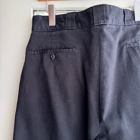 00's Dickies 42283 ワークショーツ W36 ブラック