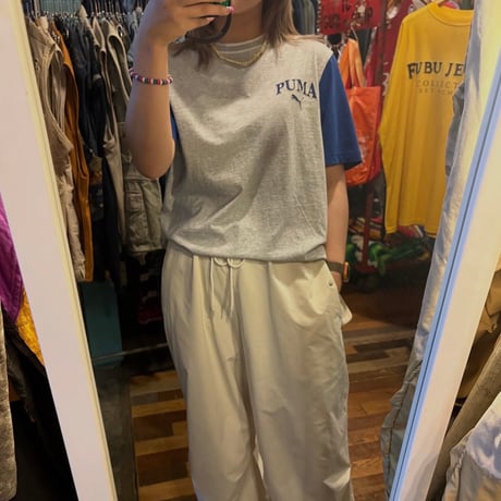 PUMA 切り替えTシャツ