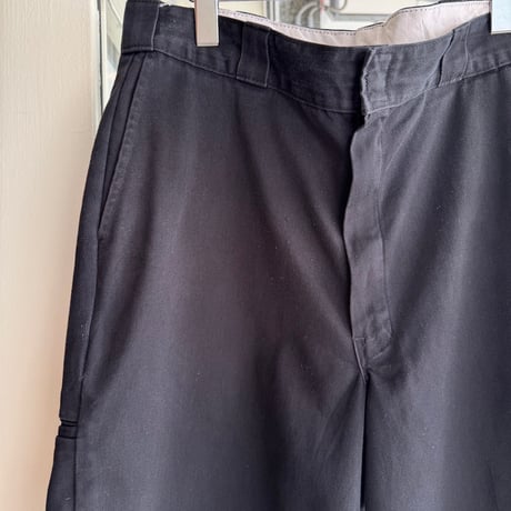 00's Dickies 42283 ワークショーツ W36 ブラック