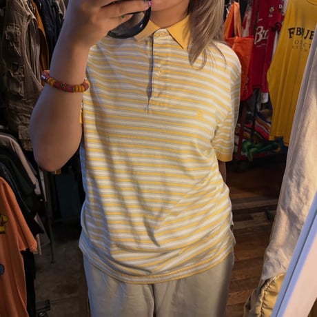 TOMMY HILFIGER ボーダーポロシャツ