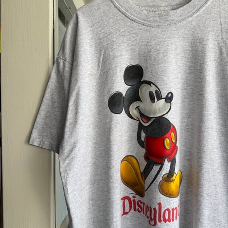00's USA製 MICKEY プリントTシャツ L