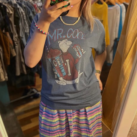 ICEE "MR COOL" プリントTシャツ