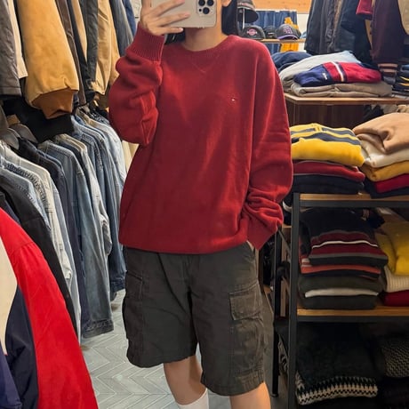 TOMMY HILFIGER コットンニット