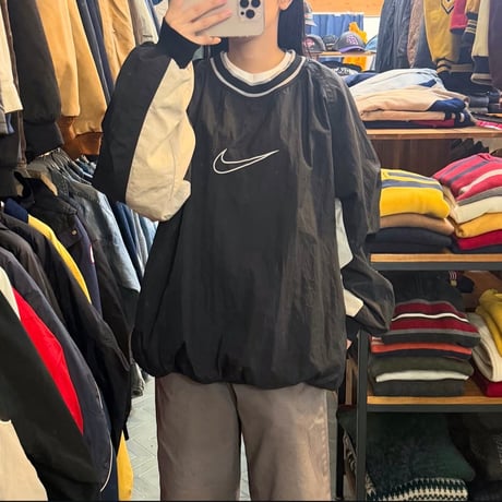 90s NIKE スウッシュ プルオーバー