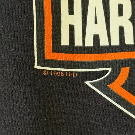 90s Harley-Davidson ロゴスウェット