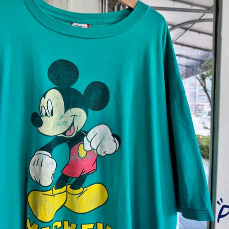 90's USA製 MICKEY プリントTシャツ XXL