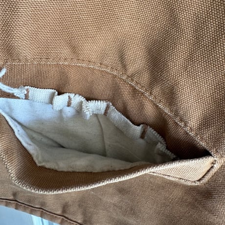70's〜USA製Carhartt ダック地ボアワークベスト L