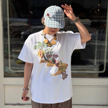 USA製 Caribbean Soul ジミーバフェット 両面プリントTシャツ