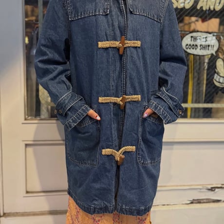 90s LAUREN JEANS CO. デニムダッフルコート