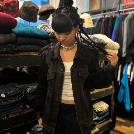 90s Levi’s 70503 ブラックデニムジャケット