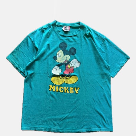 90's USA製 MICKEY プリントTシャツ XXL