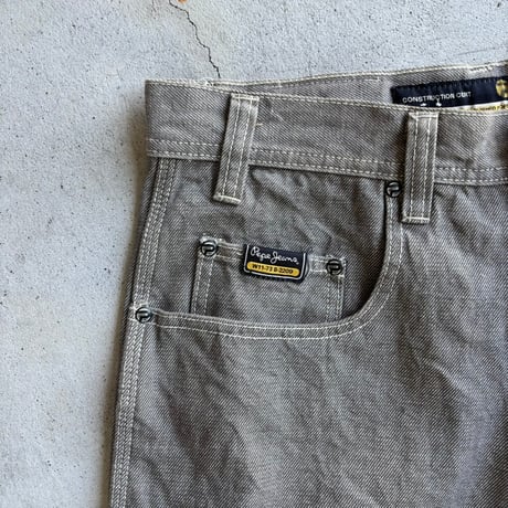 Pepe Jeans ペインターバギーデニム