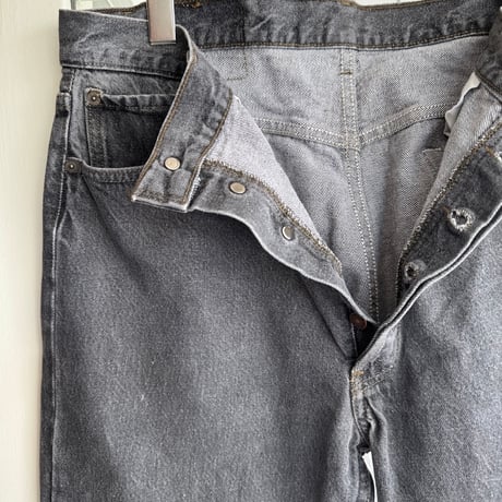 USA製 90's Levi's501 W36×L30 先染めブラック