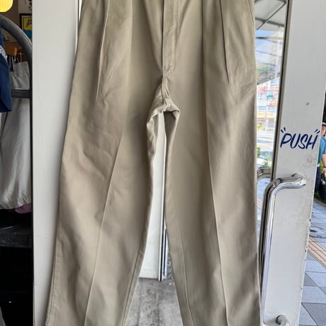 USA製 L.L.bean  2タックパンツ W34