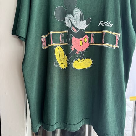 〜90's USA製 MICKEY プリントTシャツ L