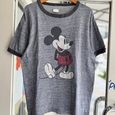 70〜80’s Mickey Mouse リンガーTシャツ