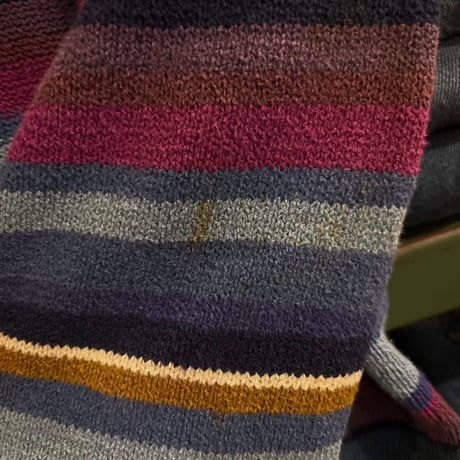 L.L.Bean 総柄ニットカーディガン