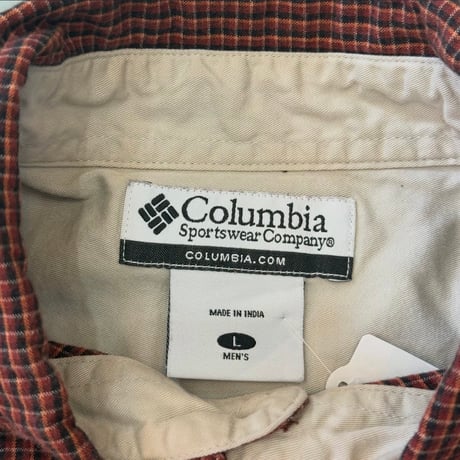 Columbia チェックシャツ