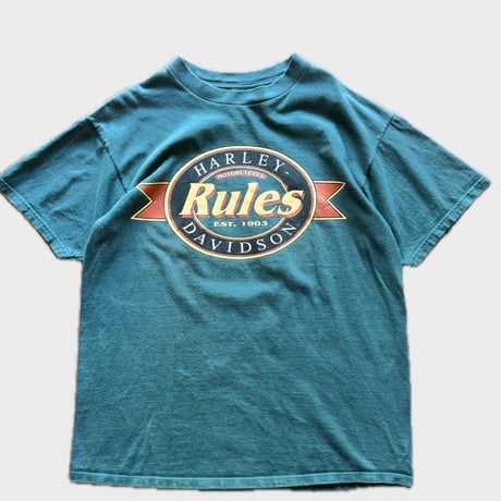 USA製 HARLEY DAVIDSON プリントTシャツ  L