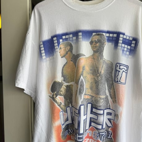 USHER “8701 / Evolution” US TOUR 2002 Tシャツ