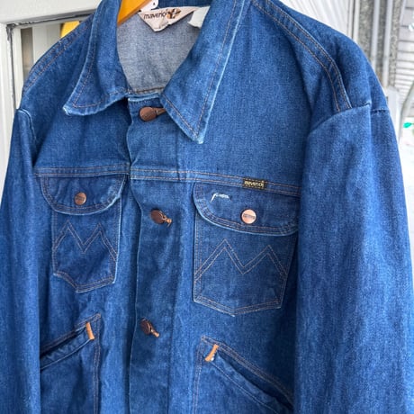 80's USA製MAVERICK "3J03MJ"デニムジャケット