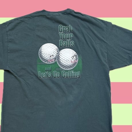 BIG DOGS ゴルフプリントTシャツ