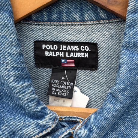 POLO JEANS 星条旗デザインデニムジャケット