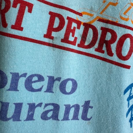 80’s Pedro’s River USA製 プリントTシャツ
