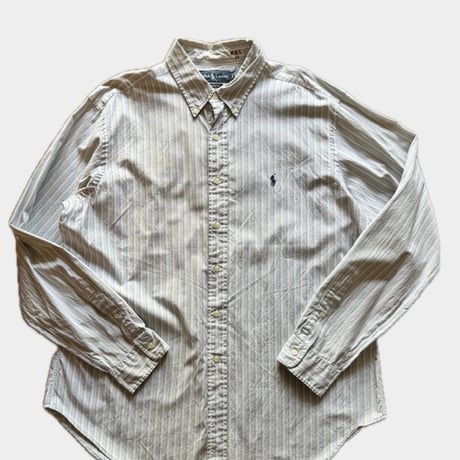 Ralph Lauren長袖ストライプシャツ