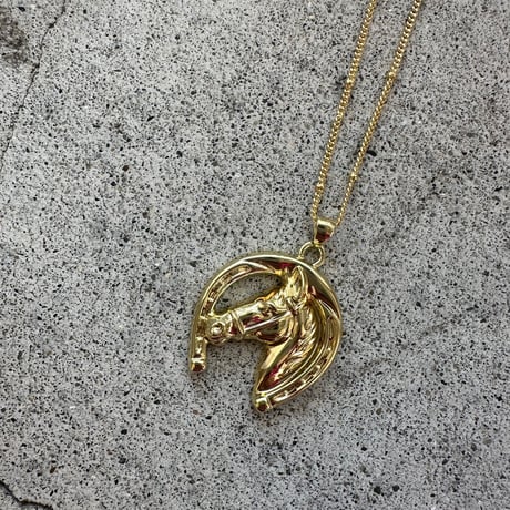 Lucky horse necklace