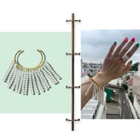 Draping Pearl bangle