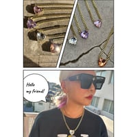 Kira heart necklace