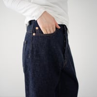 13.5oz.selvedgedenim jeans/one wash/wide straight/29
