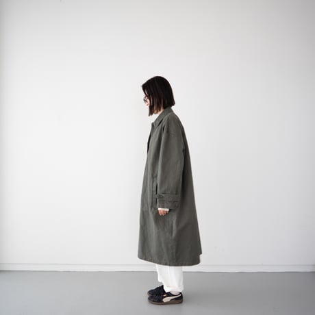 army code/stand fall collar coat/olive drab