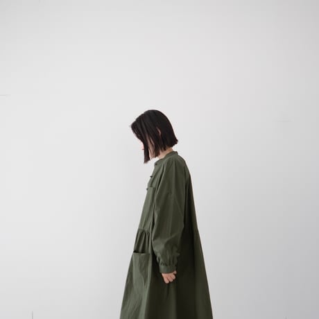 utility shirt dress/olive drab