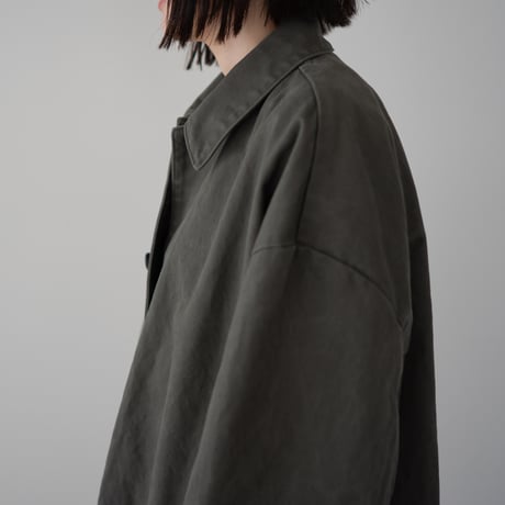 army code/stand fall collar coat/olive drab