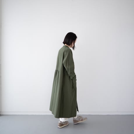 utility shirt dress/olive drab