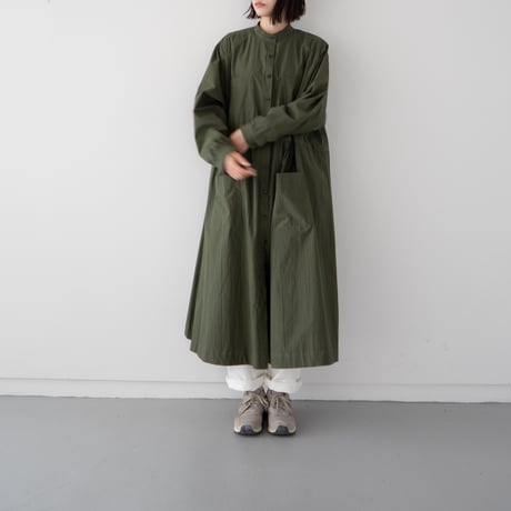 utility shirt dress/olive drab