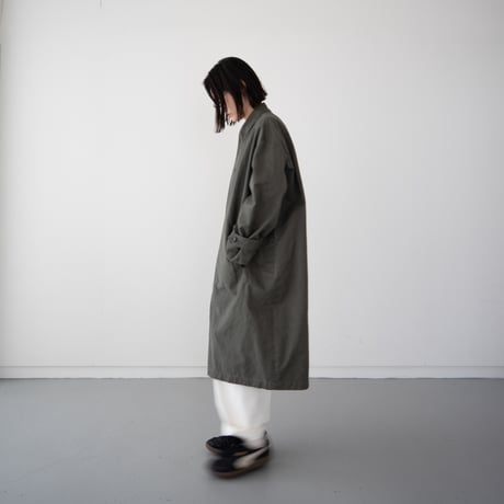 army code/stand fall collar coat/olive drab
