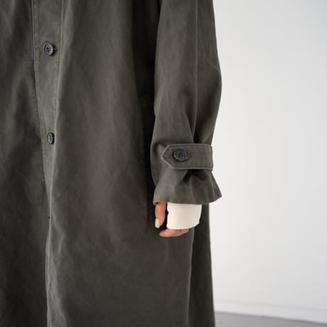army code/stand fall collar coat/olive drab