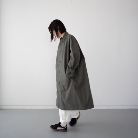 army code/stand fall collar coat/olive drab