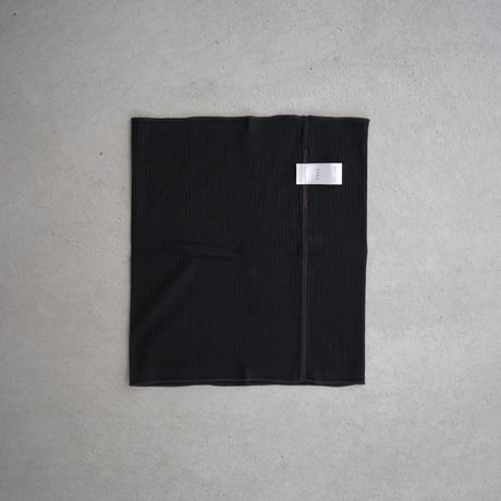 second skin inner/cashmere silk waist warmer/ecru.black.charcoal