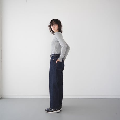 13.5oz.selvedgedenim jeans/one wash/straight/31
