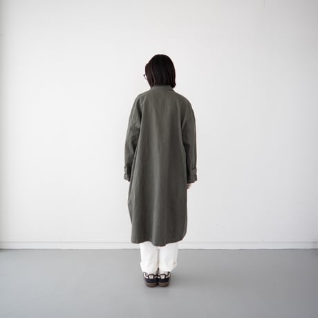 army code/stand fall collar coat/olive drab