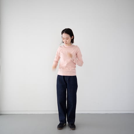 seamless cotton/thumb hole top/peach bud/size2