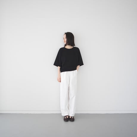mvs cotton/half sleeve tshirt/black