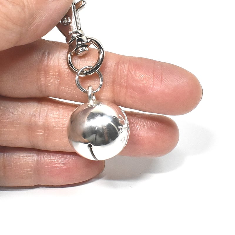 花鈴オーダーページ。 鈴 花の刻印模様 キーホルダー silver製 | シルバーアクセサリー工房アンク