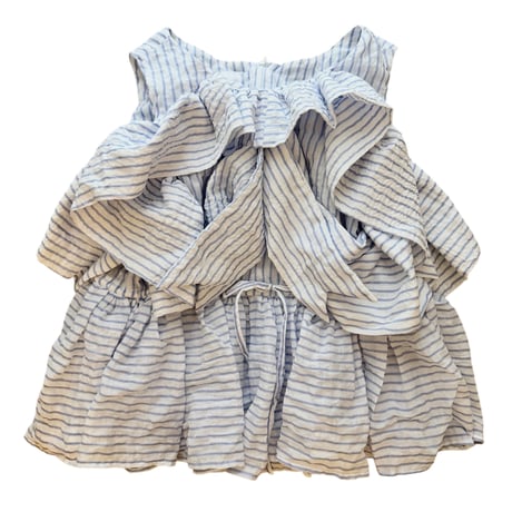 RIBBON FRILL TOPS