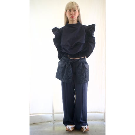GRAPE QUILTED APRON
