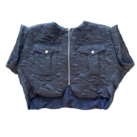 GRAPE QUILTED VEST